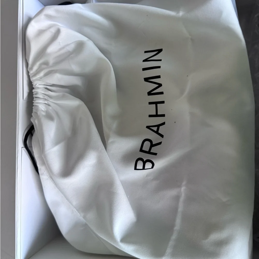 Brahmin Charcoal Priscilla satchel - Picture 6 of 7